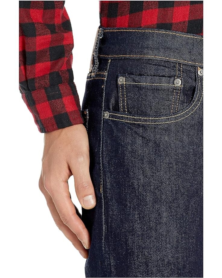 картинка Джинсы Levi's 502 Regular Taper Fit, темно-синий от магазина Одежда+