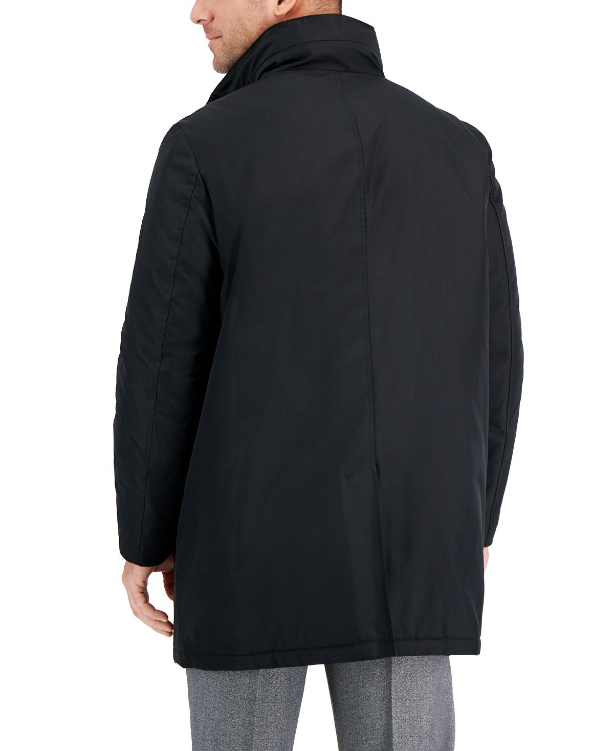 картинка Плащ Calvin Klein Slim-Fit, черный от магазина Одежда+