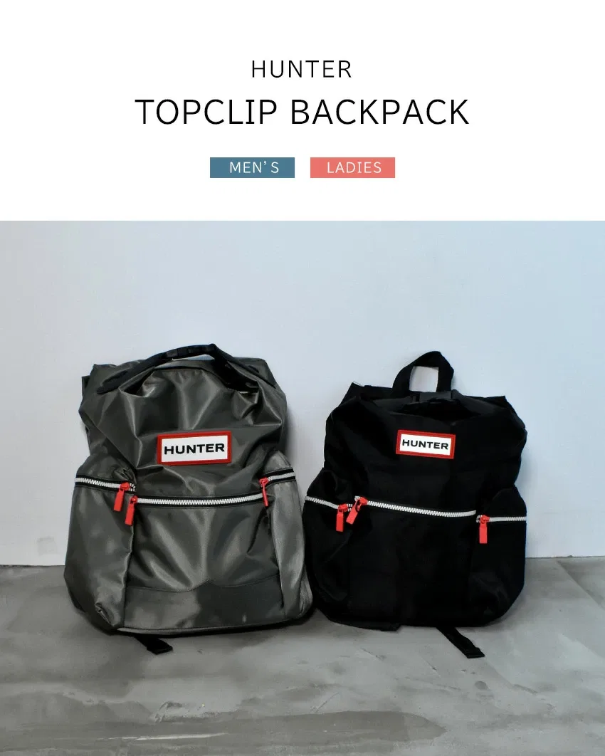 картинка Рюкзак «Topclip Backpack» от Hunter, 01. Black от магазина Одежда+