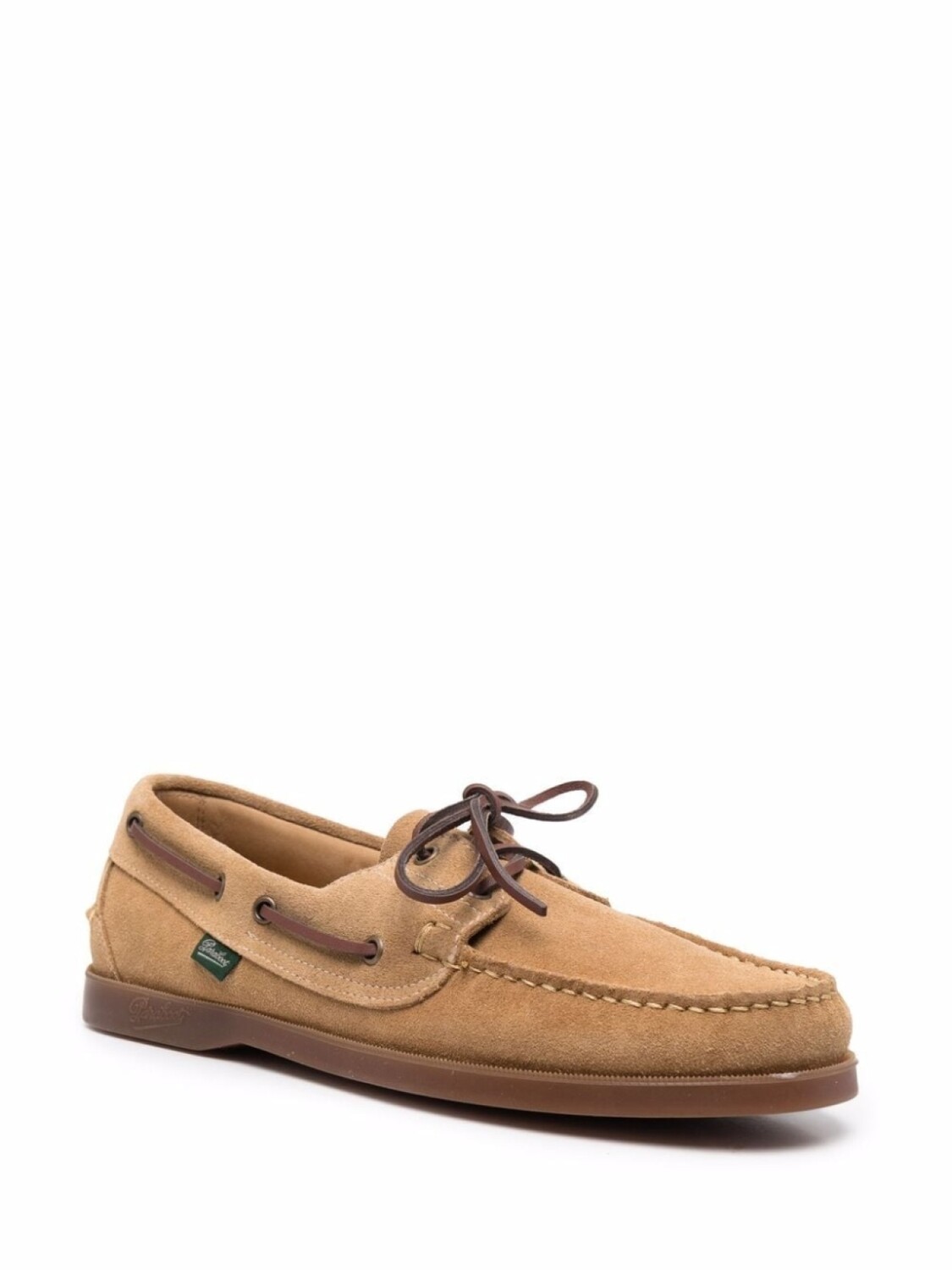 картинка Топсайдеры Paraboot из замши, коричневые от магазина Одежда+