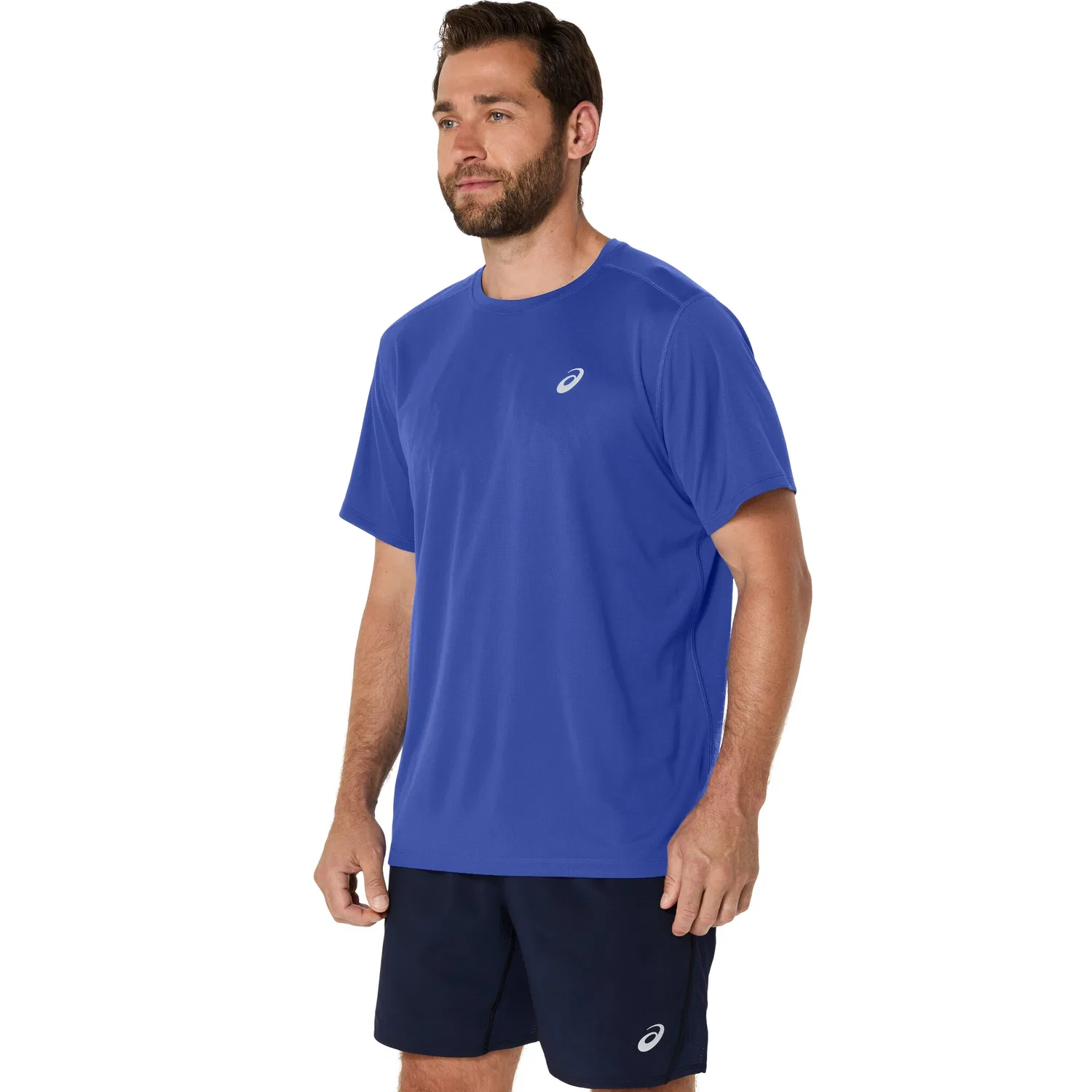 картинка Мужская футболка для бега Asics, Cobalt Burst от магазина Одежда+