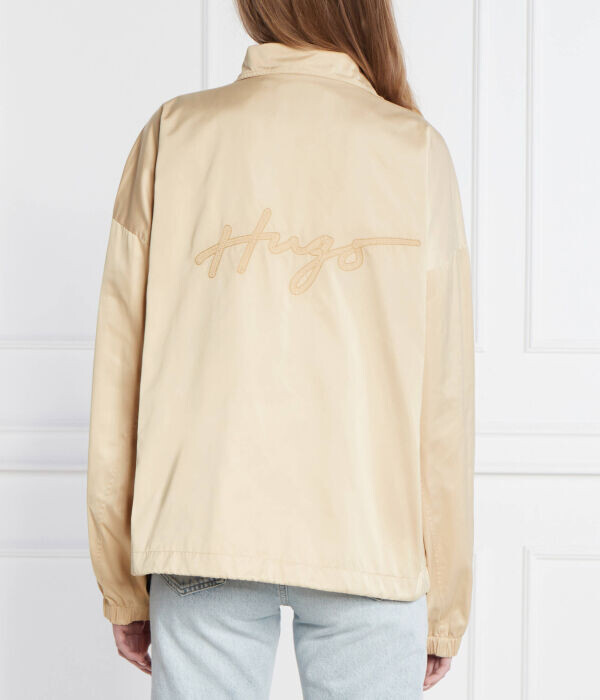 картинка Куртка Hugo Oversize Fit, бежевый от магазина Одежда+