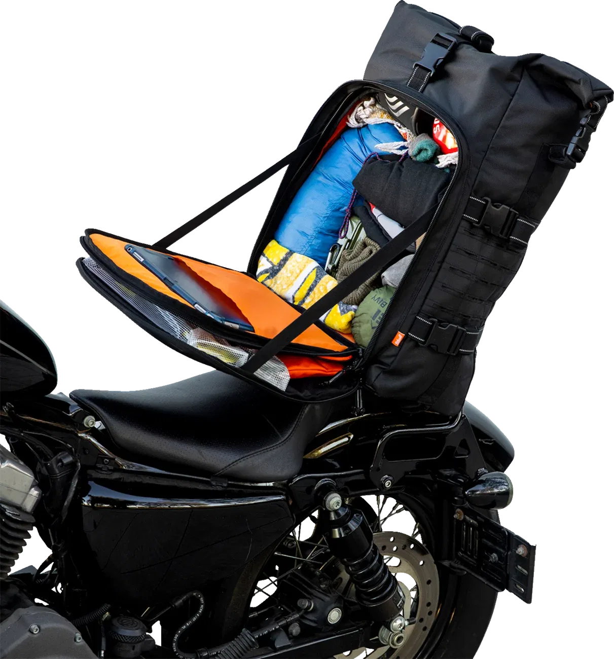 картинка Мотоциклетный рюкзак EXFIL-80 Gen 2 BILTWELL, Black от магазина Одежда+