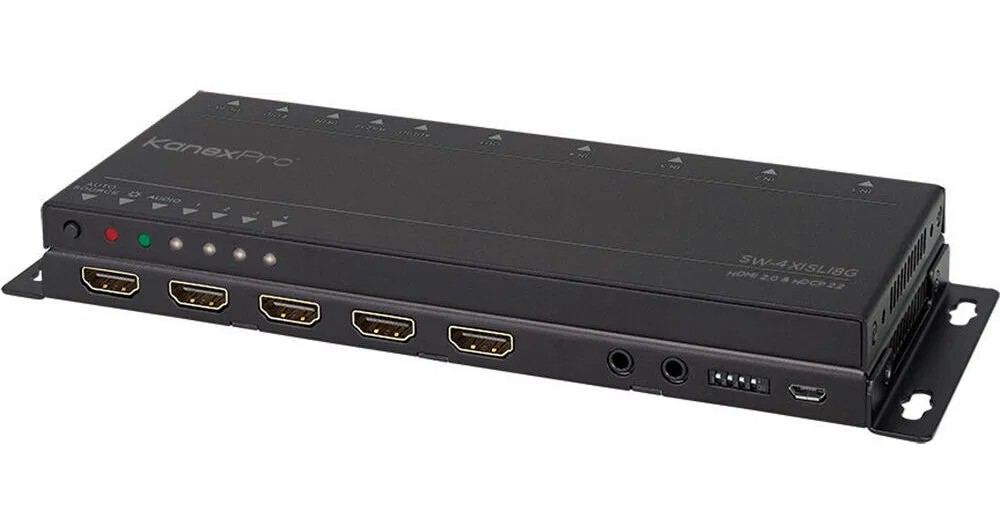 картинка KanexPro UltraSlim 4K HDMI 4x1 коммутатор от магазина Одежда+