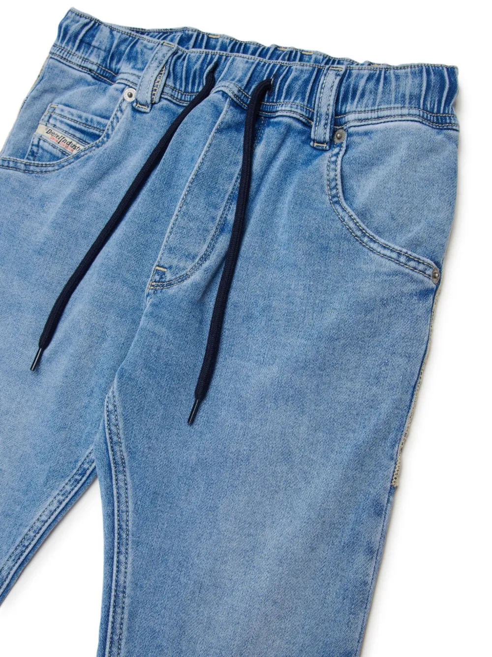 картинка Джинсы с кулиской Diesel Kids, синий от магазина Одежда+