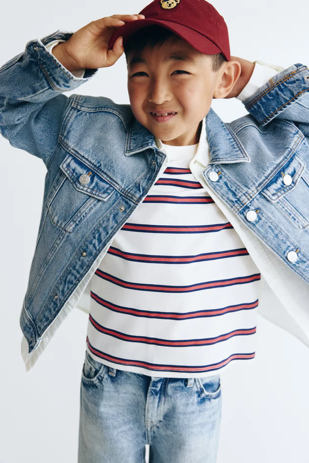 картинка Джинсовая куртка H&M, Helles Denimblau от магазина Одежда+