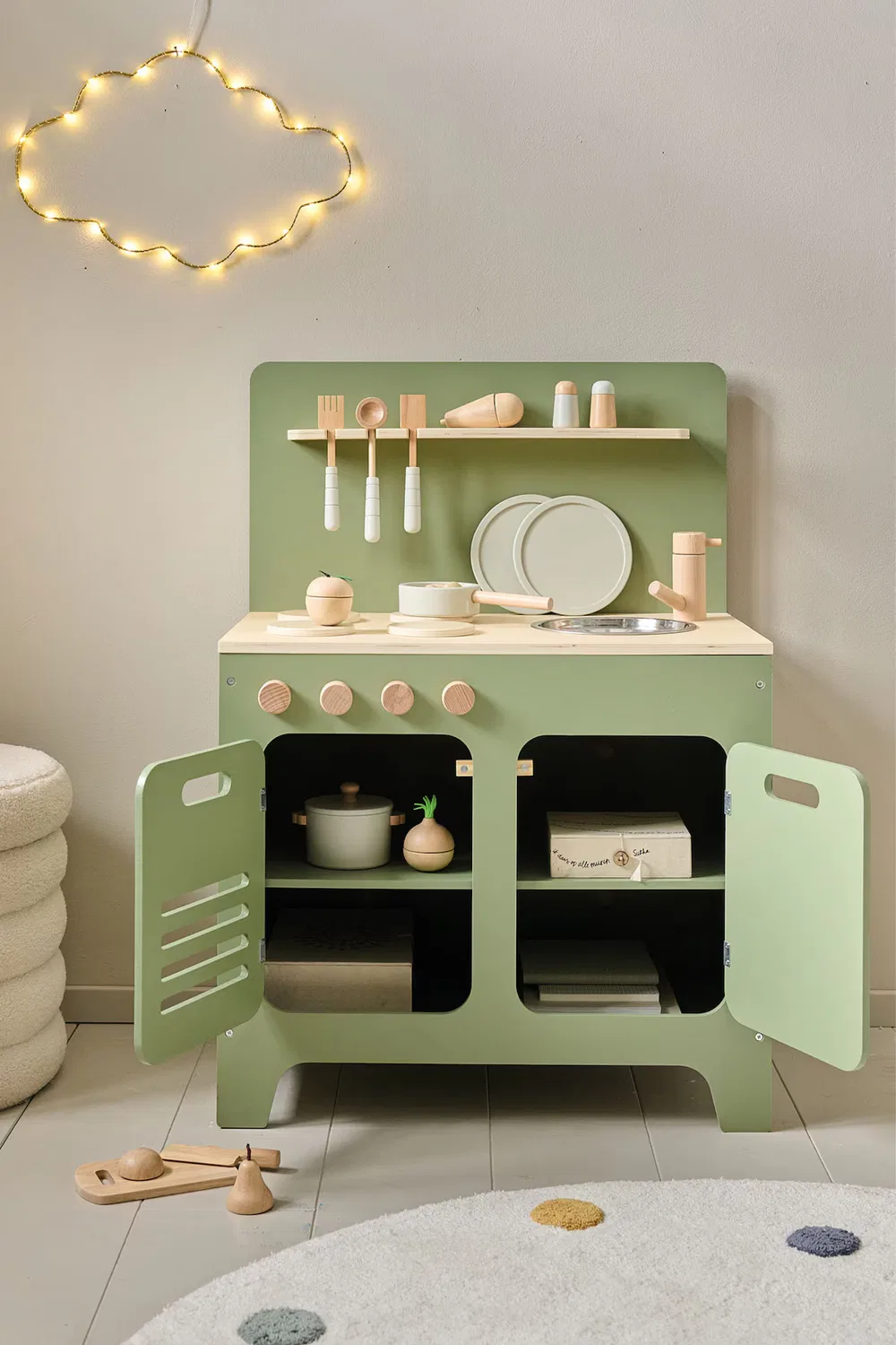 картинка Игровая кухня - оливковый Petite Amélie, Grun от магазина Одежда+