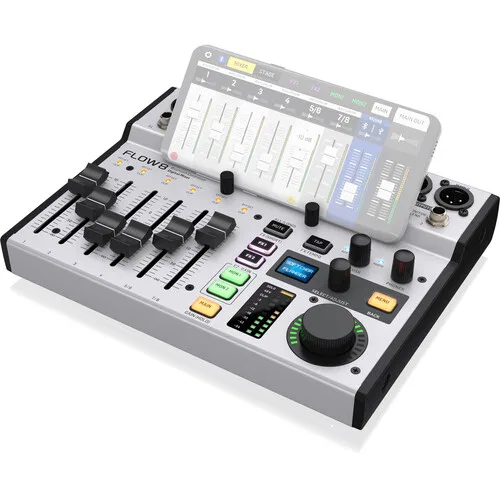 картинка Цифровой микшер Behringer FLOW 8 с Bluetooth-аудио и управлением от магазина Одежда+
