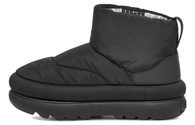 картинка Зимние ботинки Ugg дутые короткие, черный от магазина Одежда+