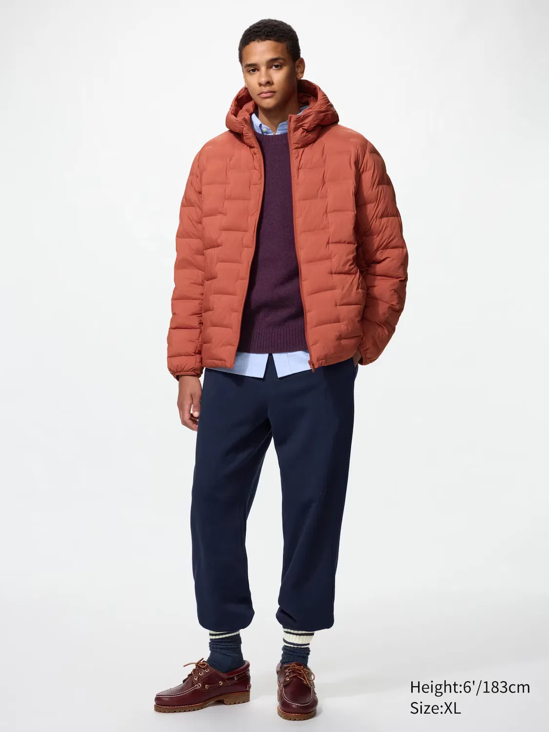 картинка Парка Pufftech Uniqlo, мужская, темно-синий от магазина Одежда+