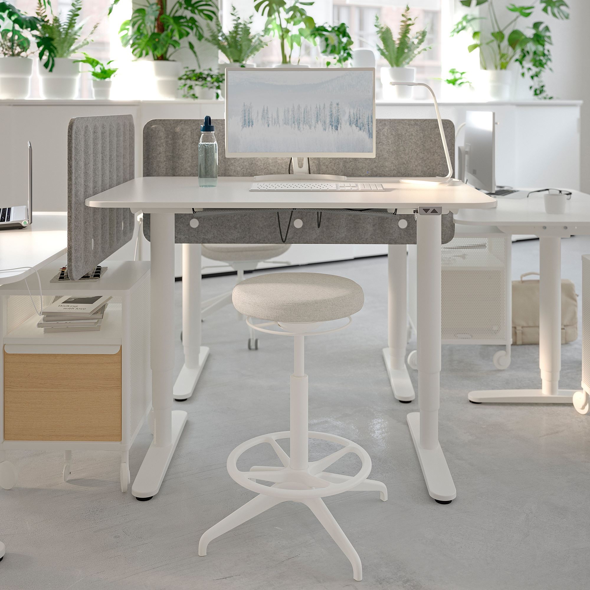 картинка Табурет LIDKULLEN IKEA, Гуннаред бежевый от магазина Одежда+