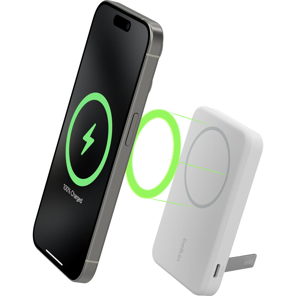 картинка Belkin BoostCharge Pro Magnetic Power Bank BPD006BTWH от магазина Одежда+