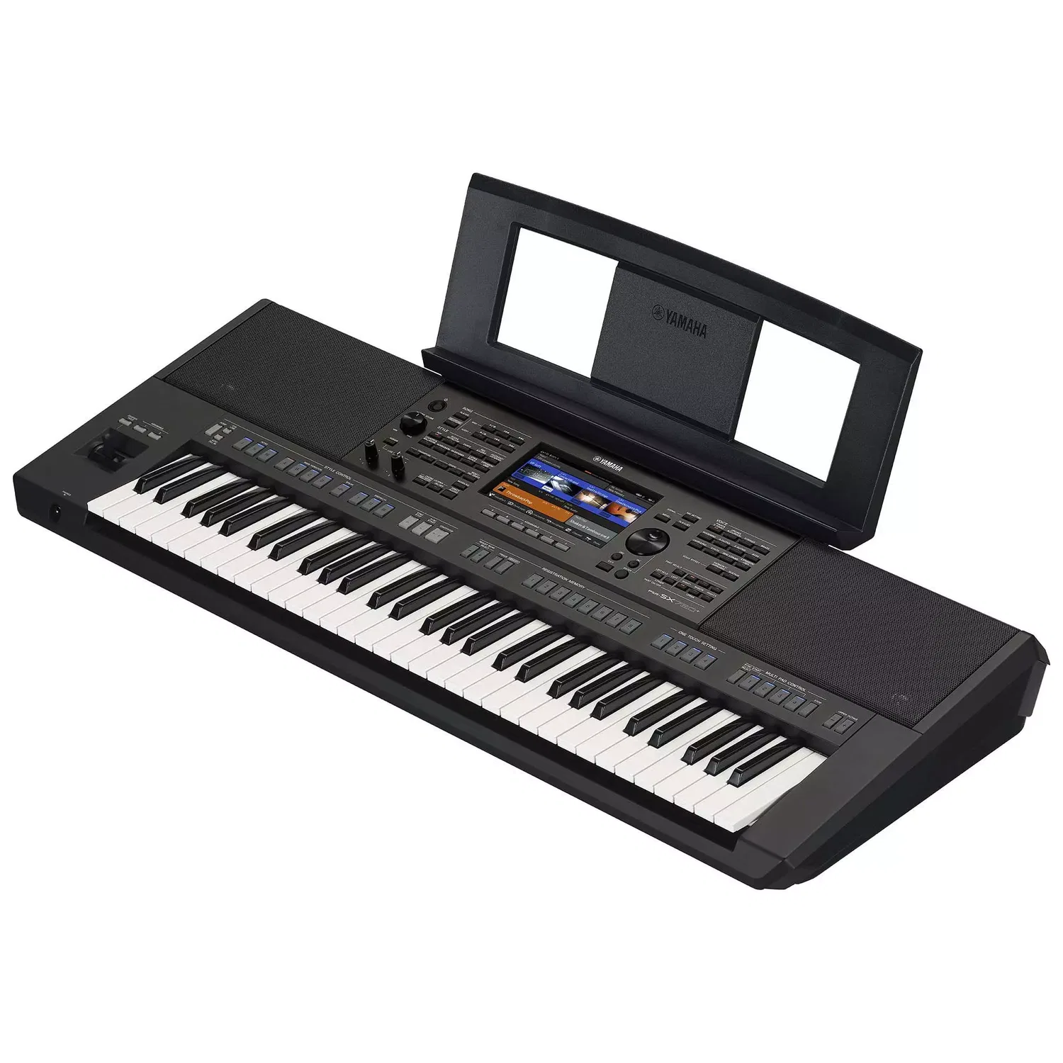 картинка Клавишный синтезатор 61 клавиша Yamaha PSR-SX720+, черный от магазина Одежда+