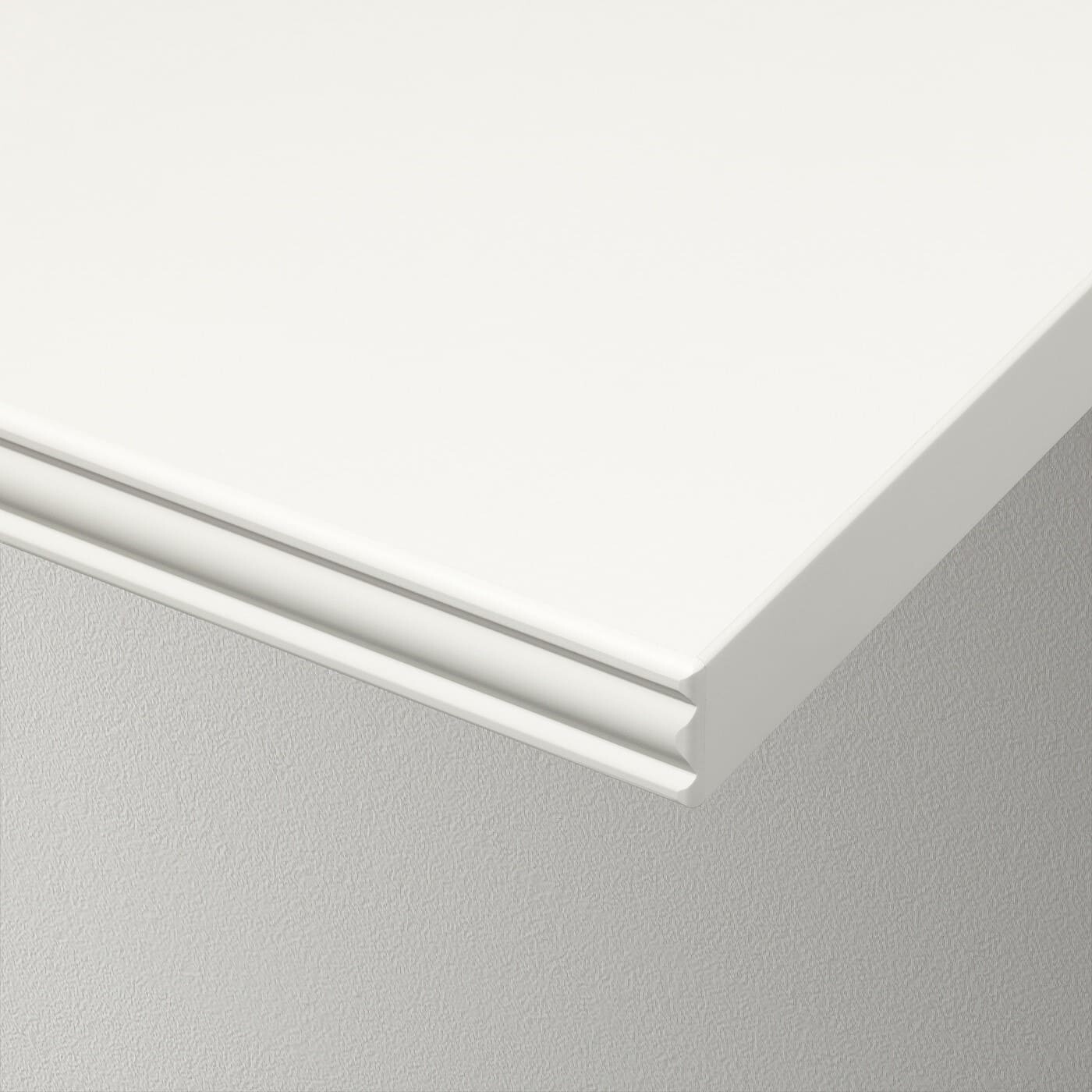 картинка Полка навесная Ikea Bergshult, 120x30 см, белый от магазина Одежда+