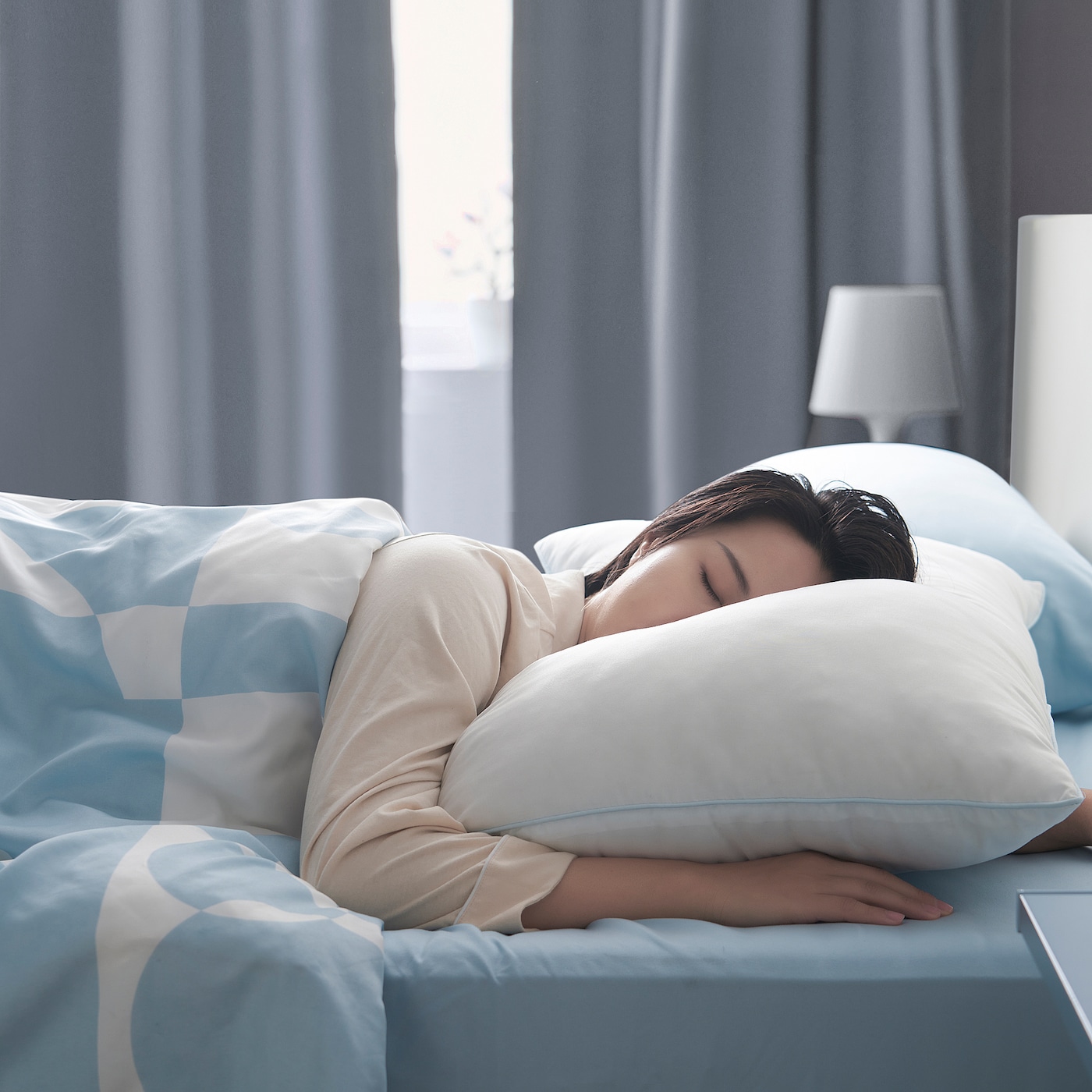 картинка Подушка, низкая IKEA, 50x80 см от магазина Одежда+