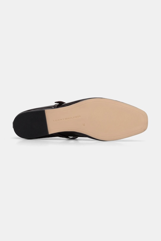 картинка Кожаные балетки BALLERINA MARYJANE PATENT Tommy Hilfiger, бордовый от магазина Одежда+