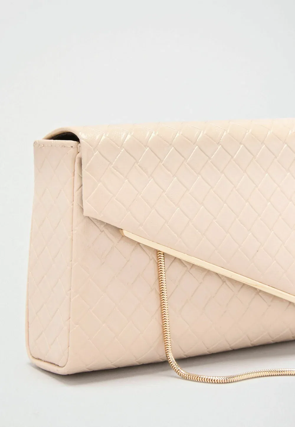 картинка Клатч-Конверт Lipsy, Nude Weave от магазина Одежда+