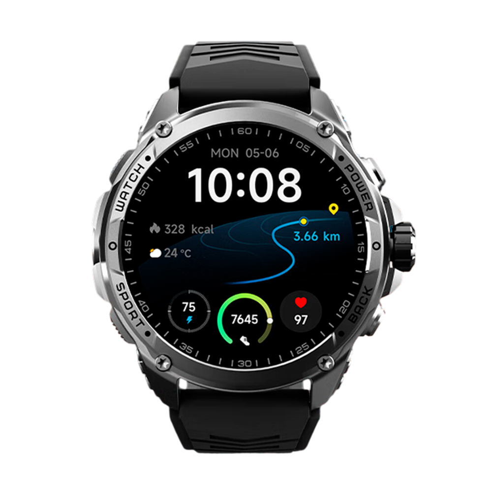 картинка Умные часы Lenovo Watch GT Pro, 1.43", Bluetooth, серый от магазина Одежда+