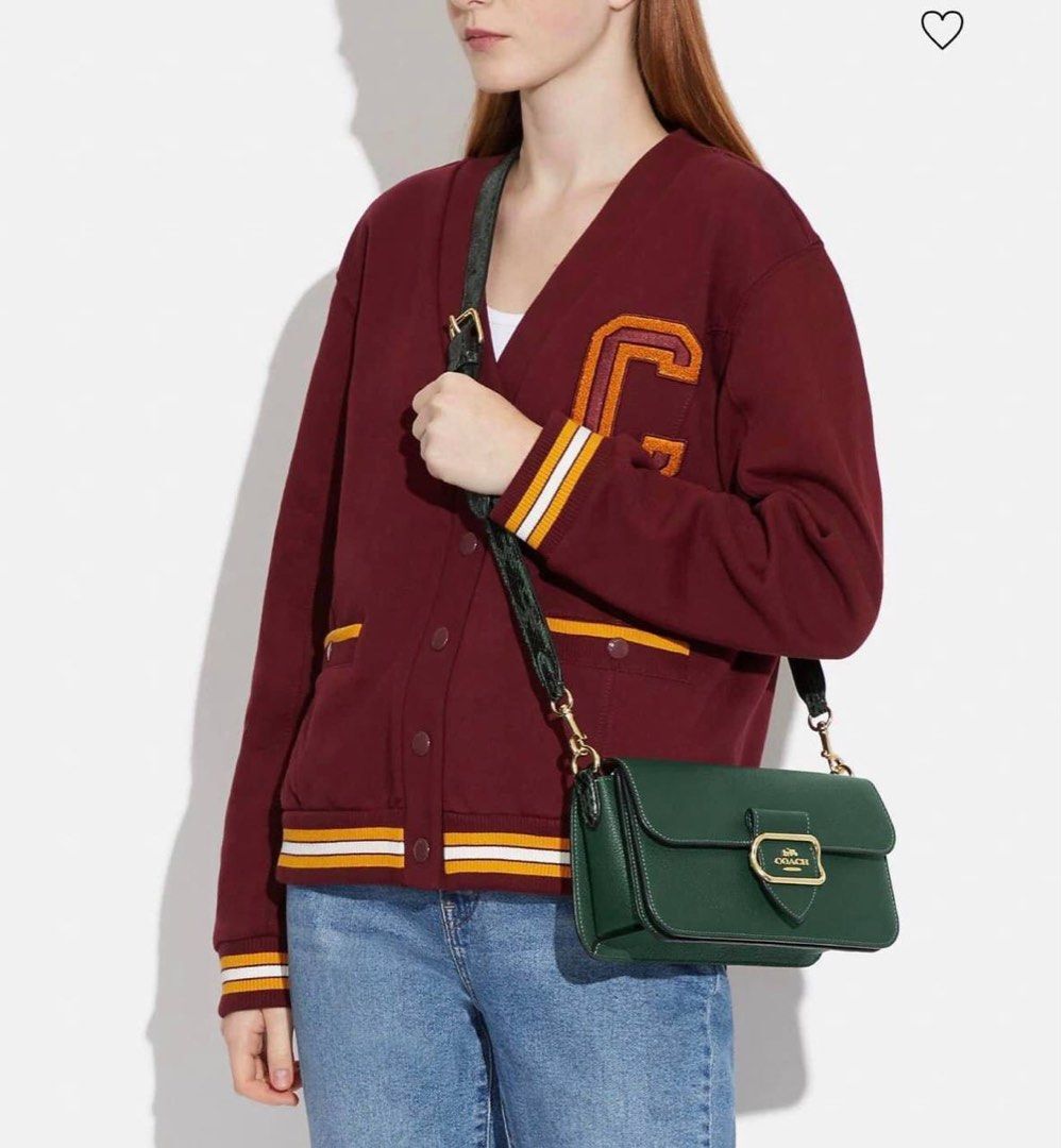 картинка Сумка Coach Morgan, зеленая от магазина Одежда+