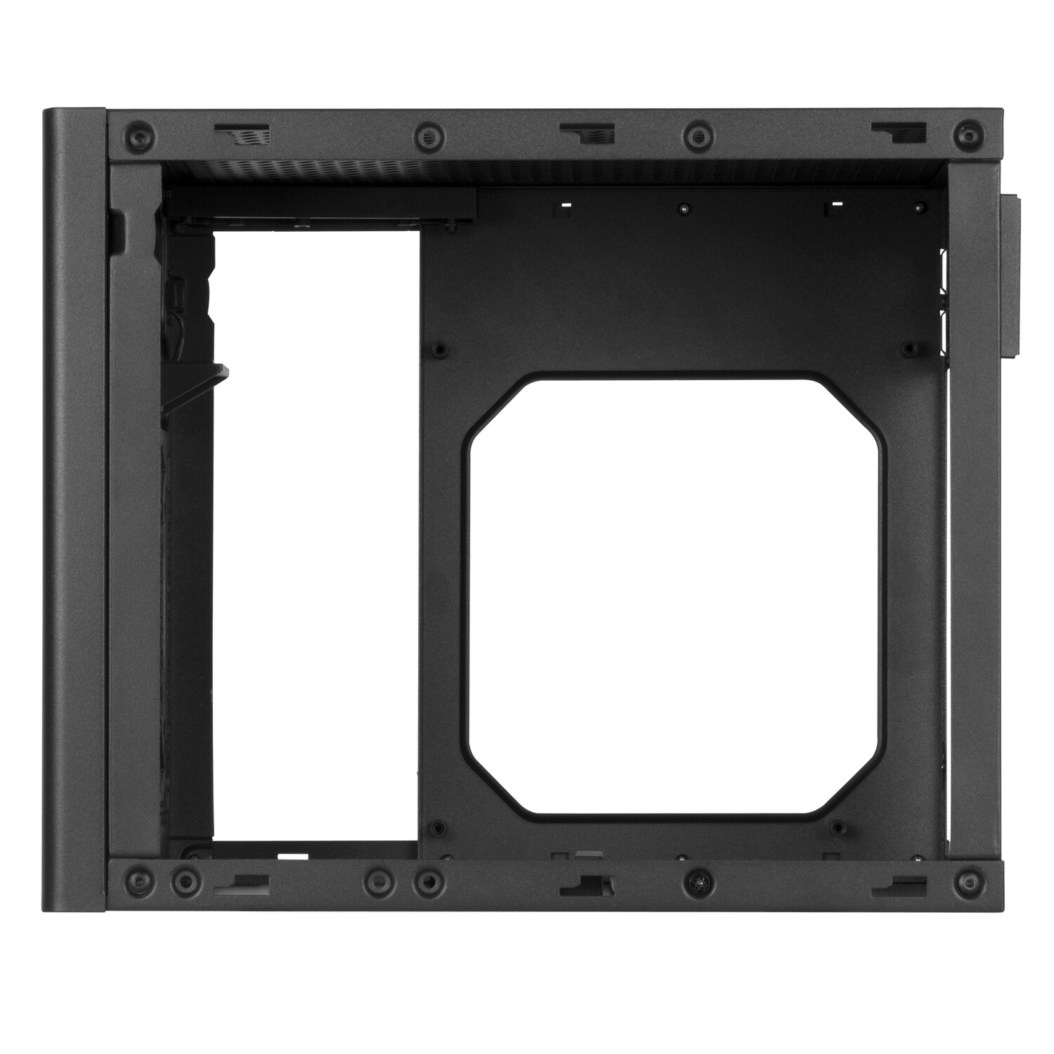 картинка Корпус SilverStone SUGO 16, Mini-Tower, SST-SG16B, черный от магазина Одежда+