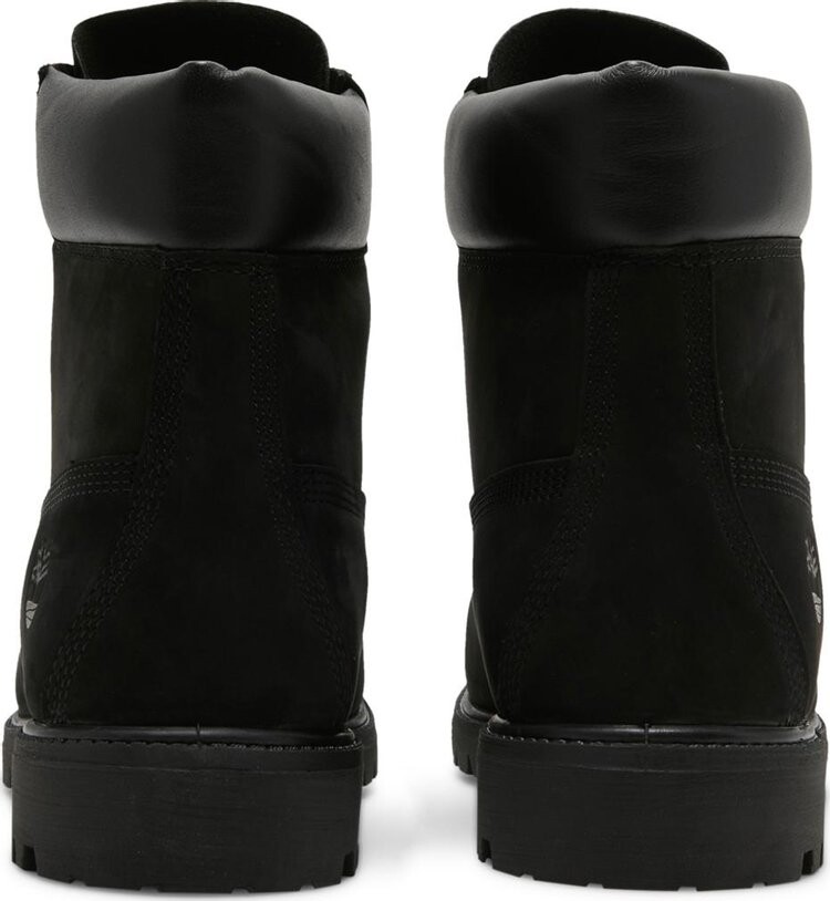 картинка Ботинки мужские Timberland Premium водонепроницаемые кожаные черные от магазина Одежда+