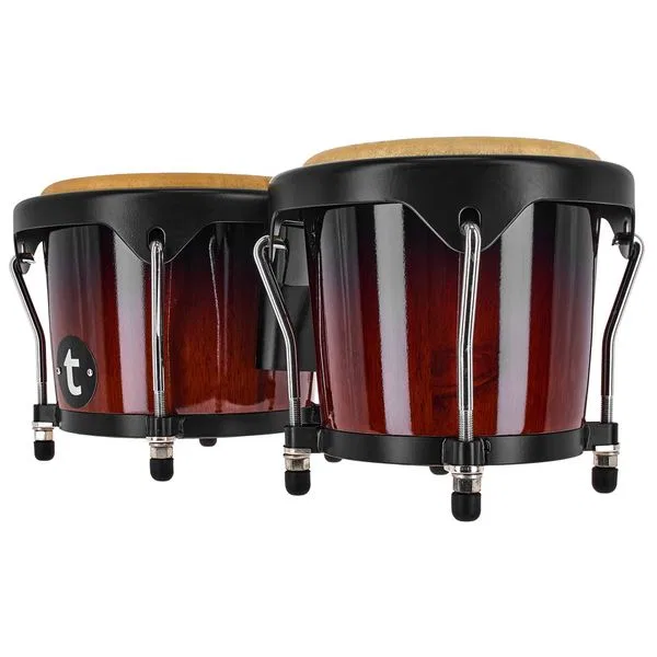 картинка Бонго Thomann 6.75"+08" Bongo Set, Natural/Black от магазина Одежда+