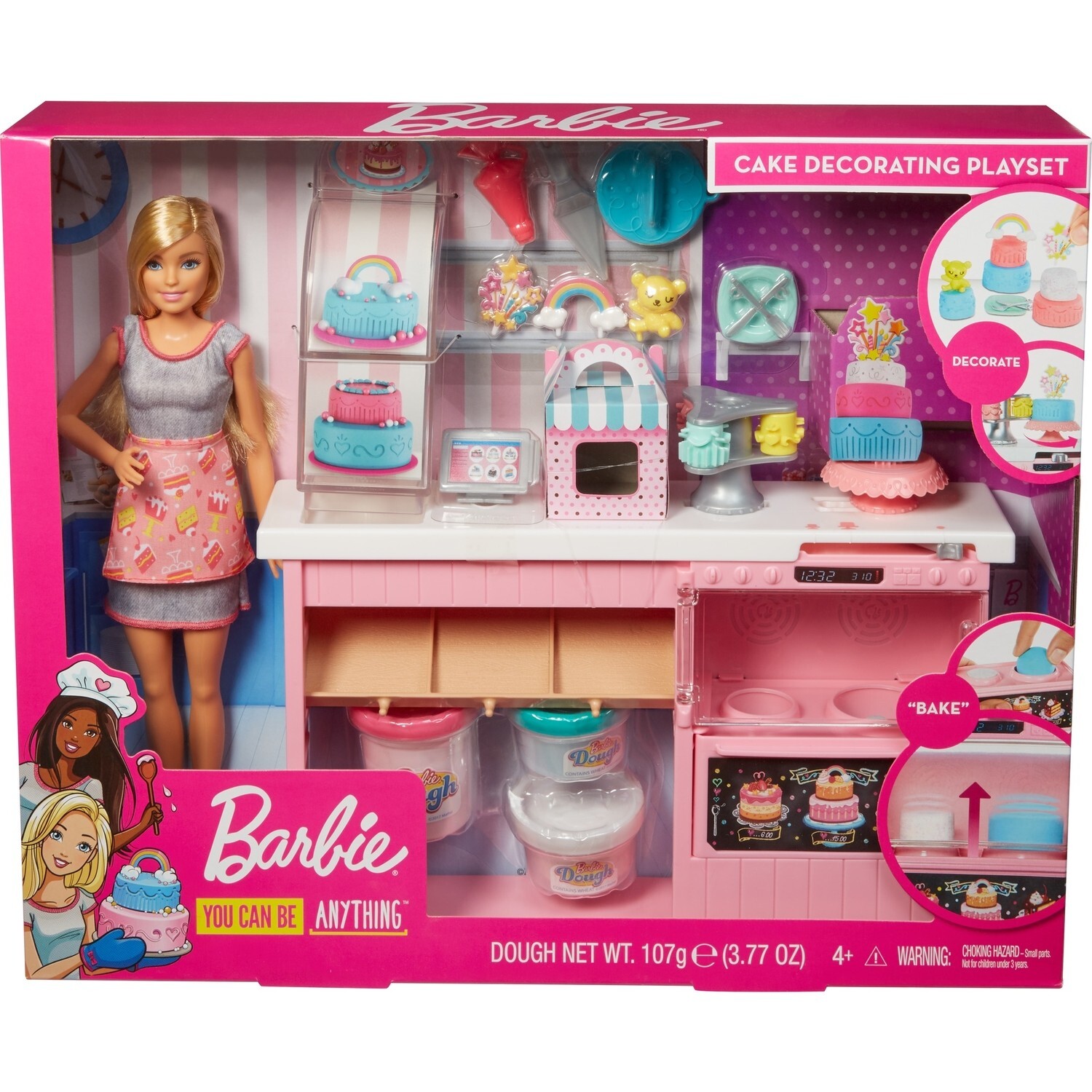 картинка Игровой набор Barbie кондитерская Gfp59 от магазина Одежда+