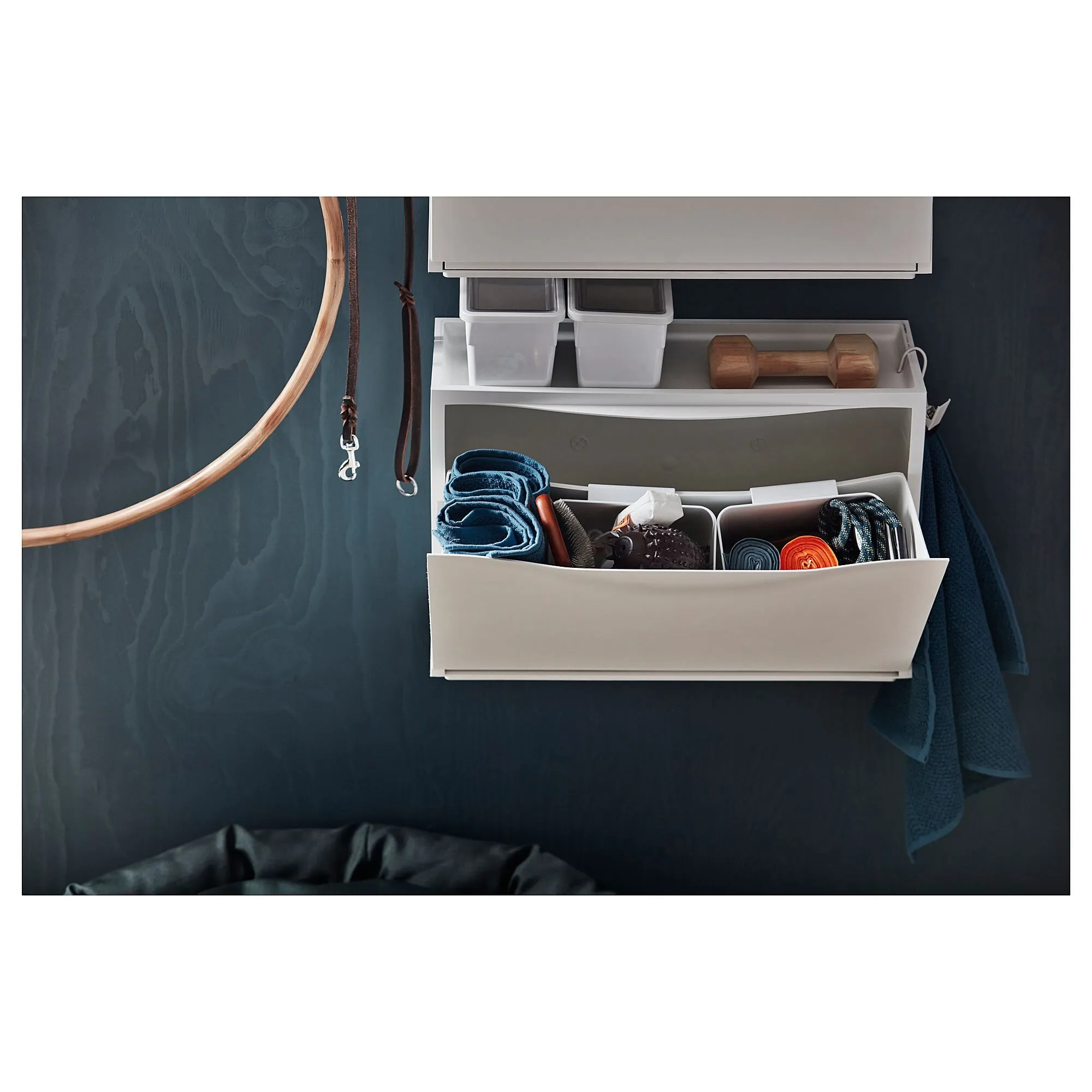 картинка Обувница Ikea Trones, белый от магазина Одежда+