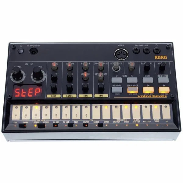 картинка Драм-машина Volca Beats, Korg, Black от магазина Одежда+