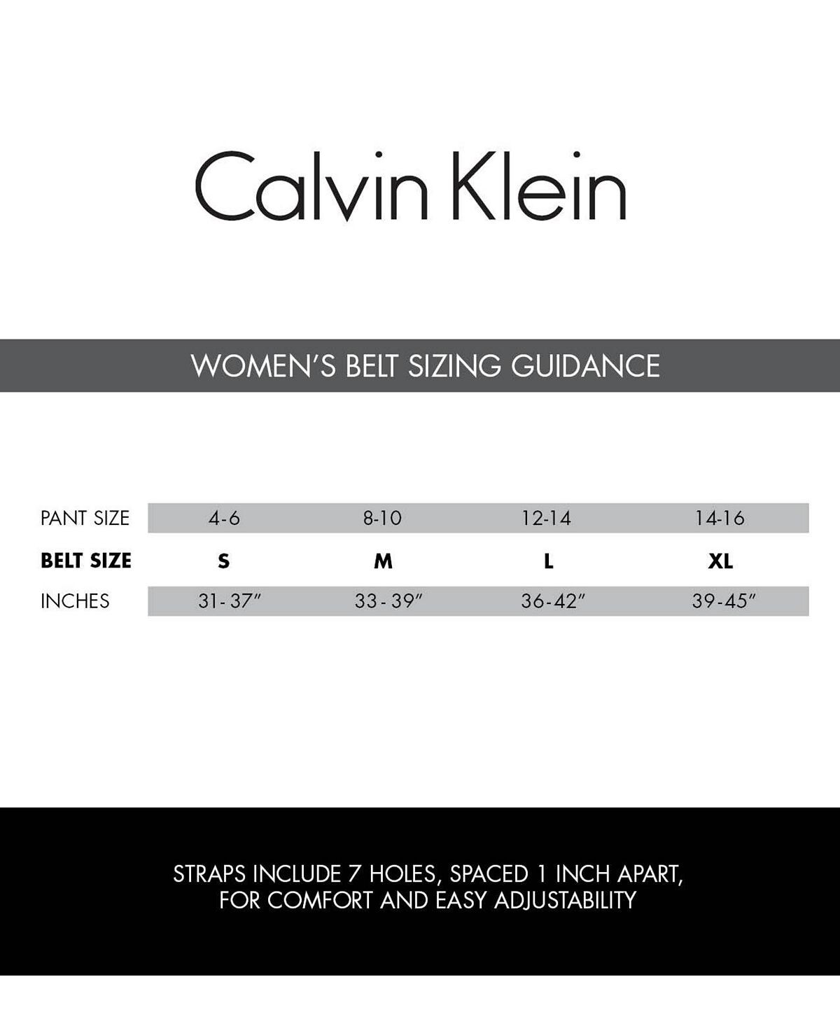 картинка Женский узкий ремень Calvin Klein с монограммой от магазина Одежда+