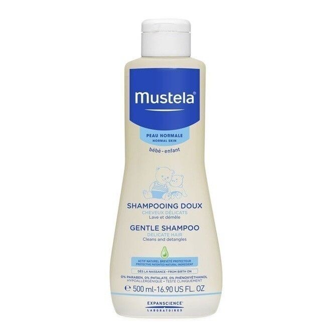 картинка Mustela Bebe детский шампунь, 500 мл от магазина Одежда+