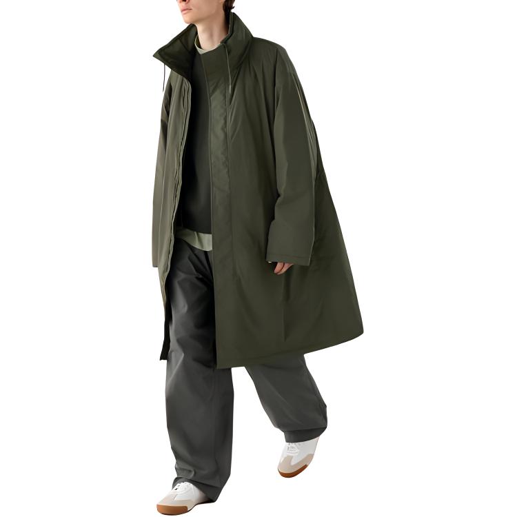 картинка Пальто UNIQLO унисекс, 57 Dark Olive от магазина Одежда+