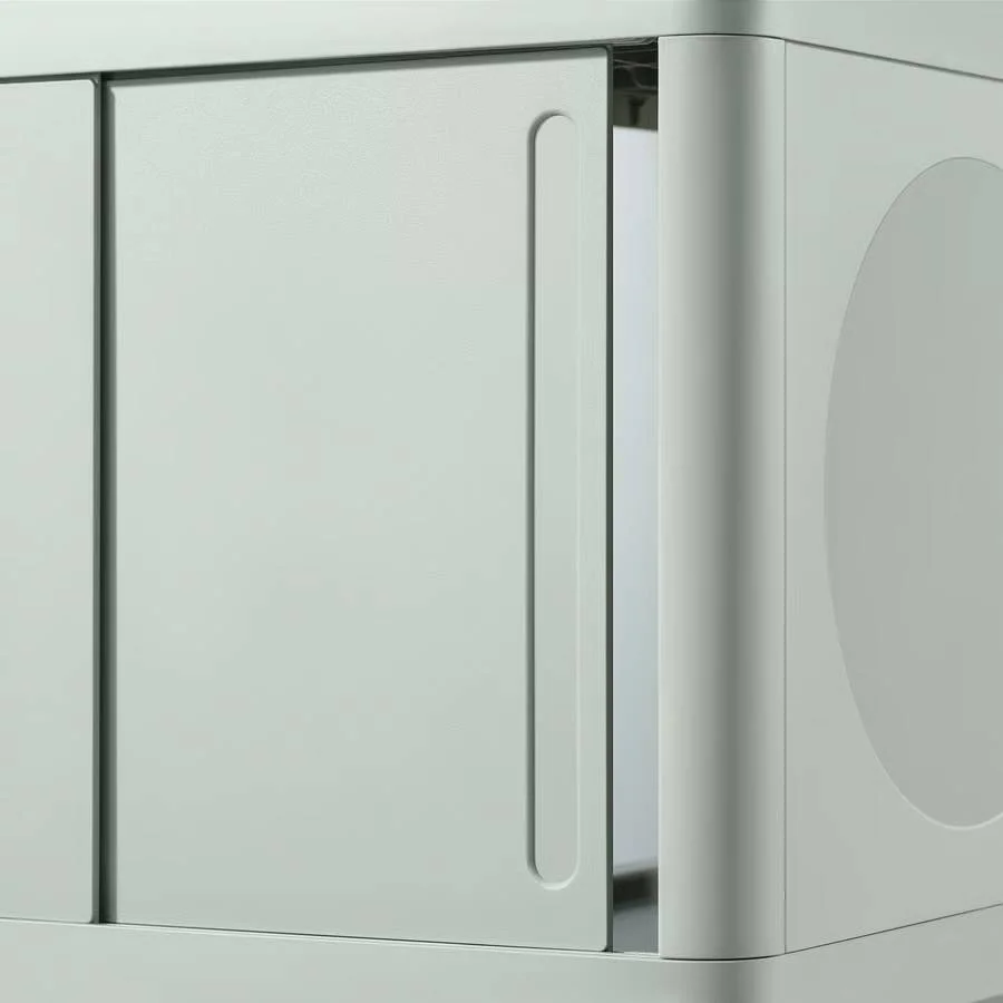 картинка Тумба под раковину IKEA Ivоsjоn, 50x33x57 см, зеленый от магазина Одежда+