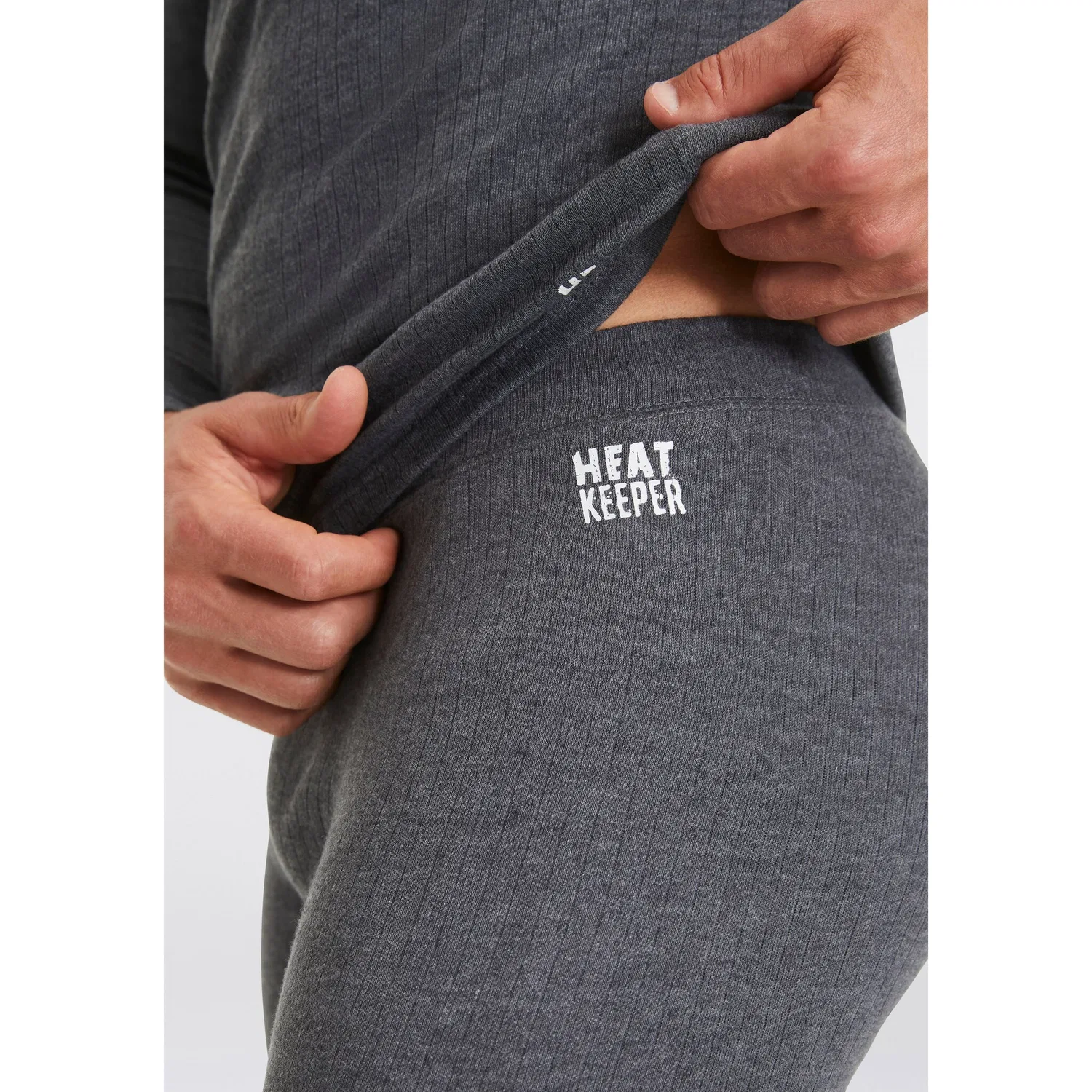 картинка Мужские термолеггинсы Long John Heatkeeper, Gray Melange от магазина Одежда+