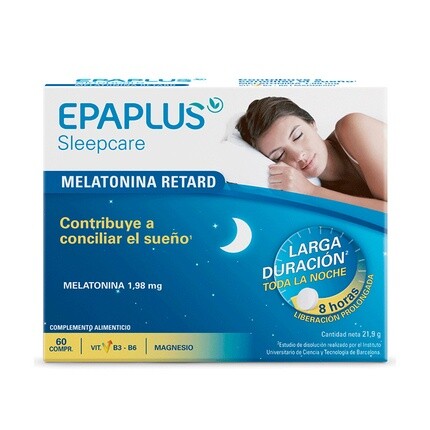 картинка Epaplus Melatonin Retard для Спокойного Сна, 60 таблеток от магазина Одежда+