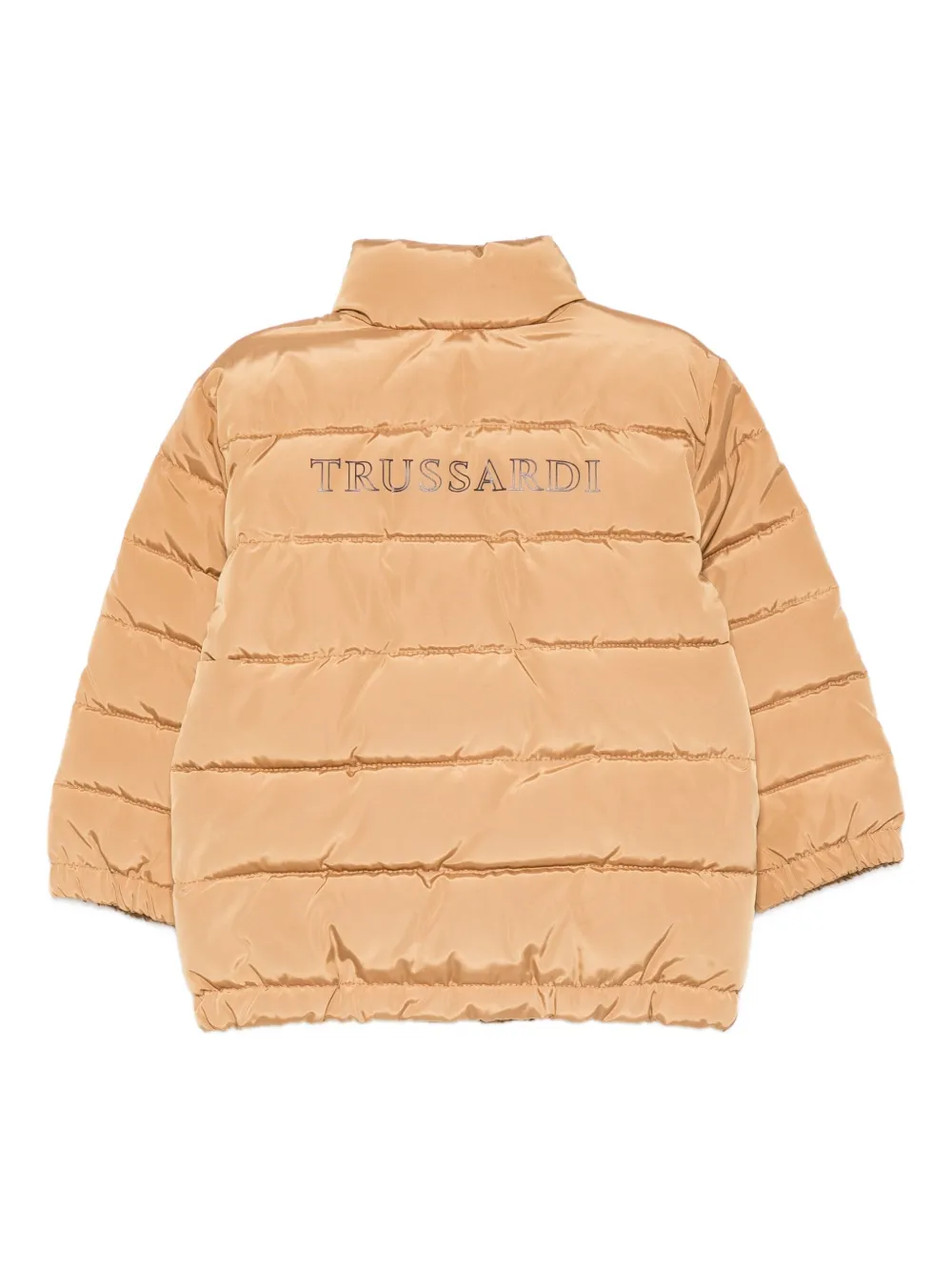 картинка Стеганая куртка TRUSSARDI JUNIOR, коричневый от магазина Одежда+