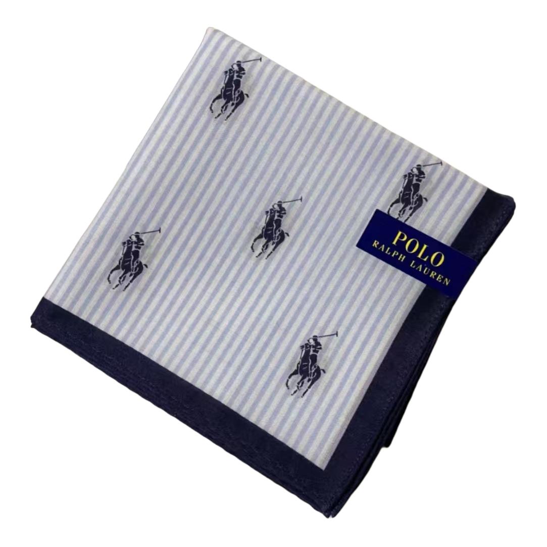 картинка Polo Ralph Lauren Шелковый  шарф Unisex Light Blue от магазина Одежда+