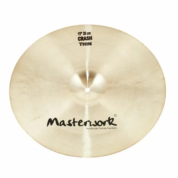 картинка Турецкая тарелка Crash 15", Custom Thin, Masterwork, Traditional от магазина Одежда+