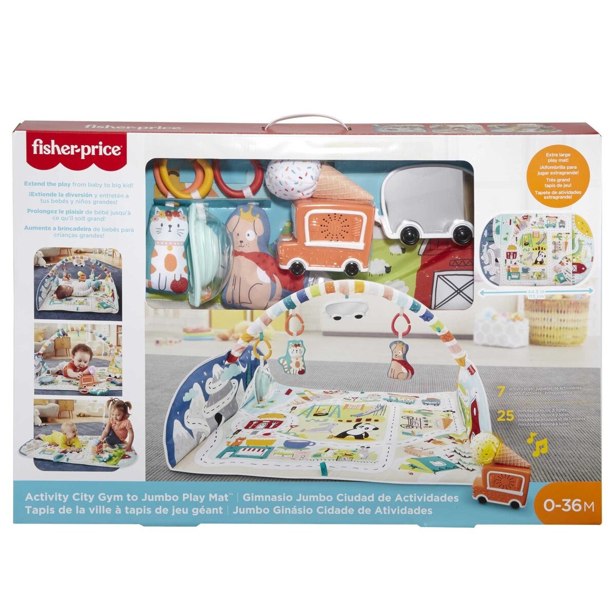 картинка Fisher-Price, обучающий коврик Парк развлечений Fisher Price от магазина Одежда+