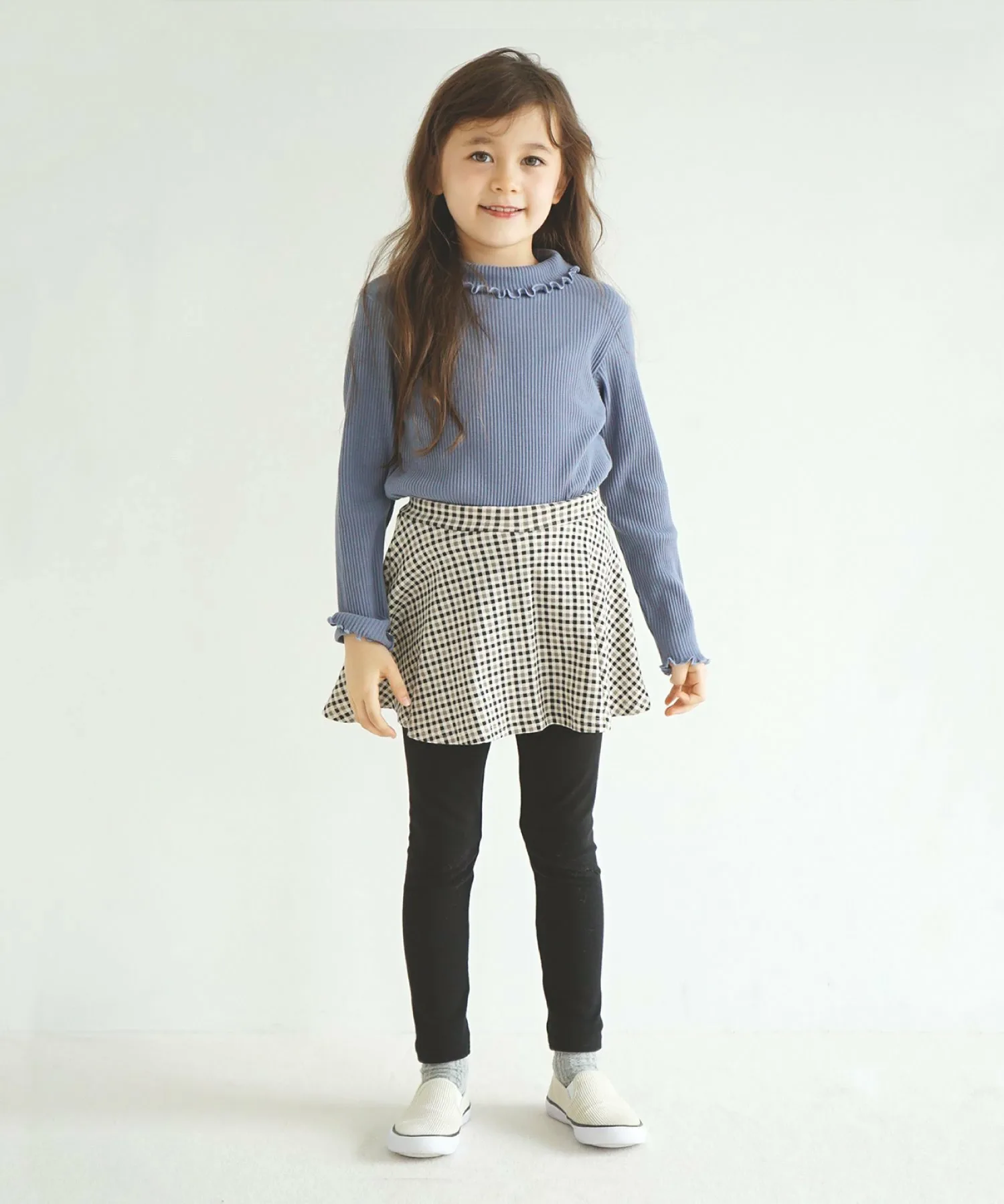 картинка Водолазка в рубчик Ever Closet, Matte Blue от магазина Одежда+