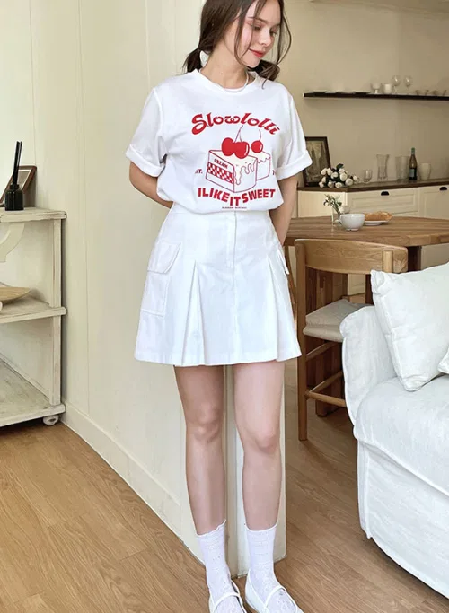 картинка Женская юбка SLOWLOLLI Cargo mini skirt от магазина Одежда+