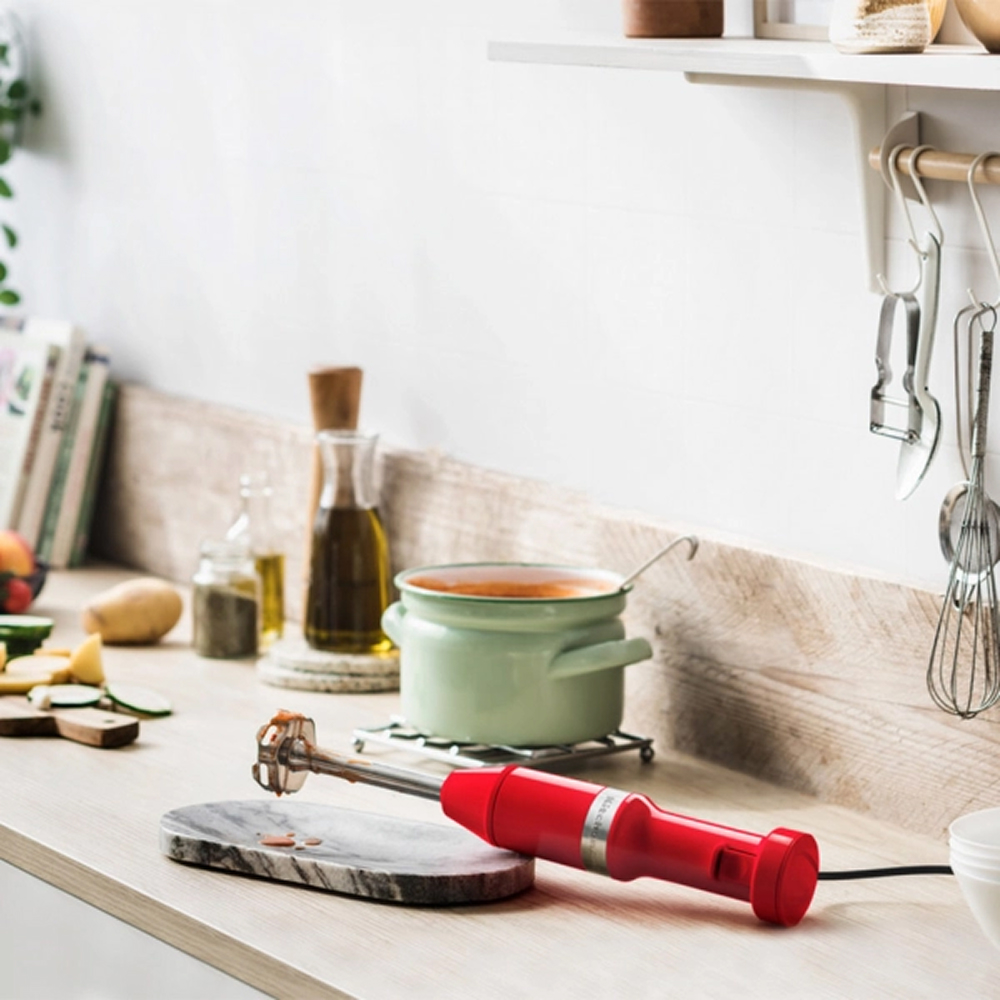картинка Блендер KitchenAid 5KHBV83EER, красный от магазина Одежда+