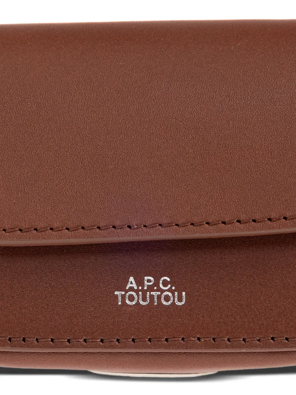 картинка Кожаный чехол для домашних животных A.P.C., коричневый от магазина Одежда+