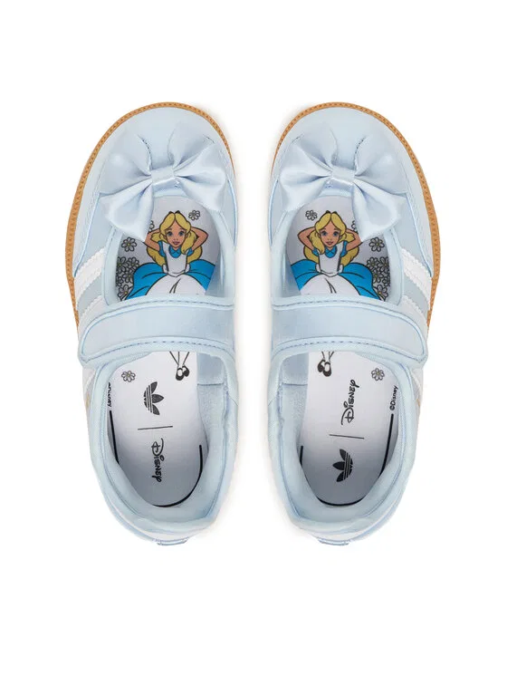 картинка Балетки Disney Samba Jane Adidas, светло-голубой от магазина Одежда+