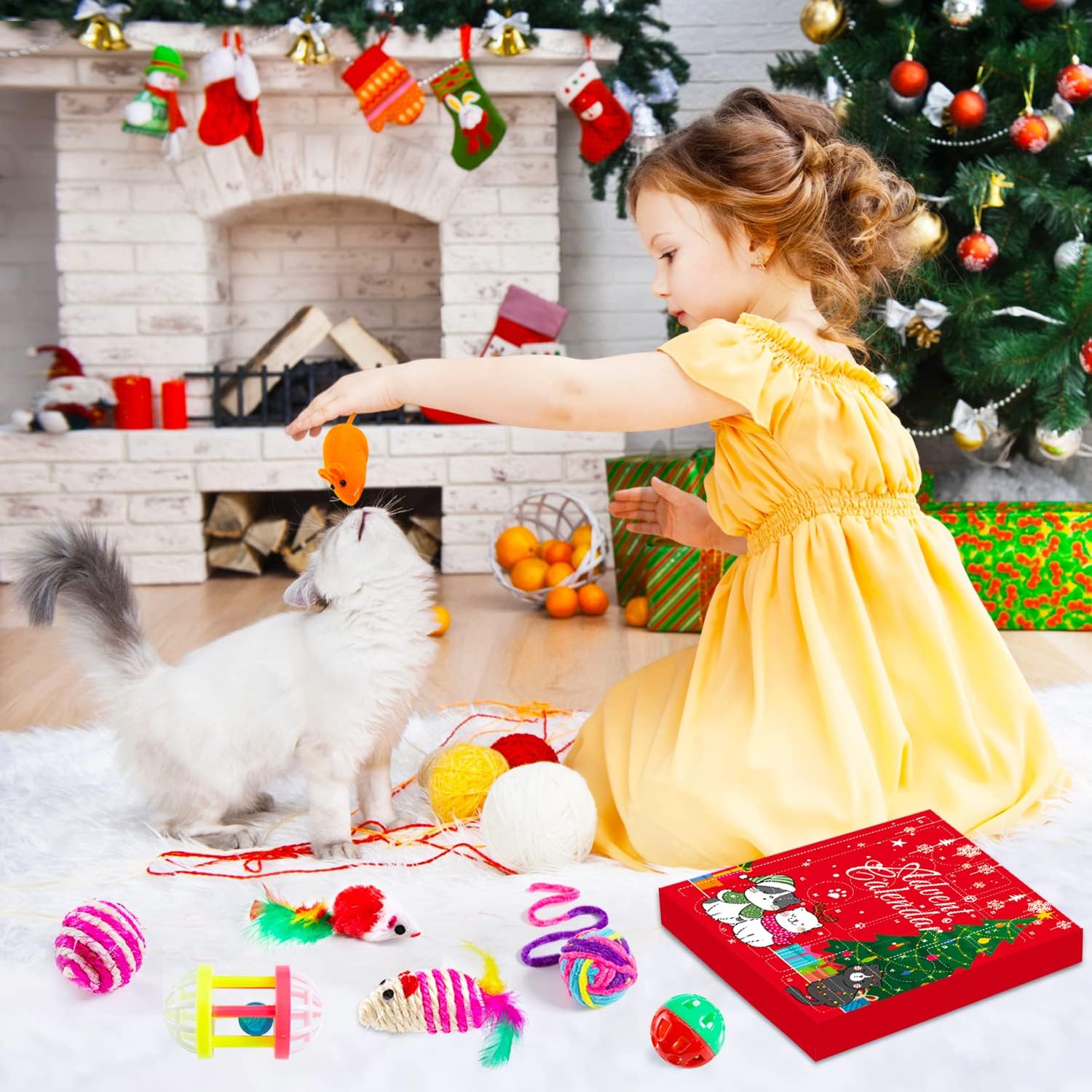 картинка Адвент-календарь Larchio Christmas Cat Lovers 24 Days от магазина Одежда+