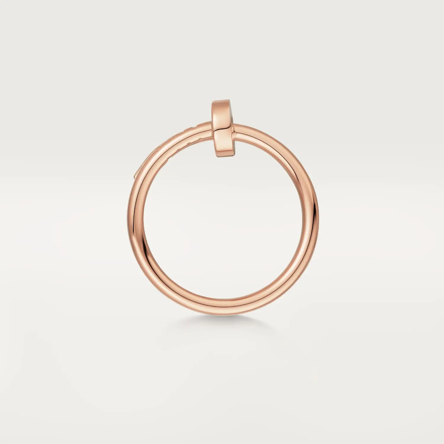 картинка Кольцо Cartier Juste un Clou из розового золота от магазина Одежда+