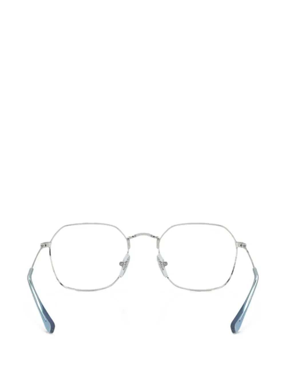 картинка Очки в геометрической оправе RAY-BAN JUNIOR, серебряный от магазина Одежда+