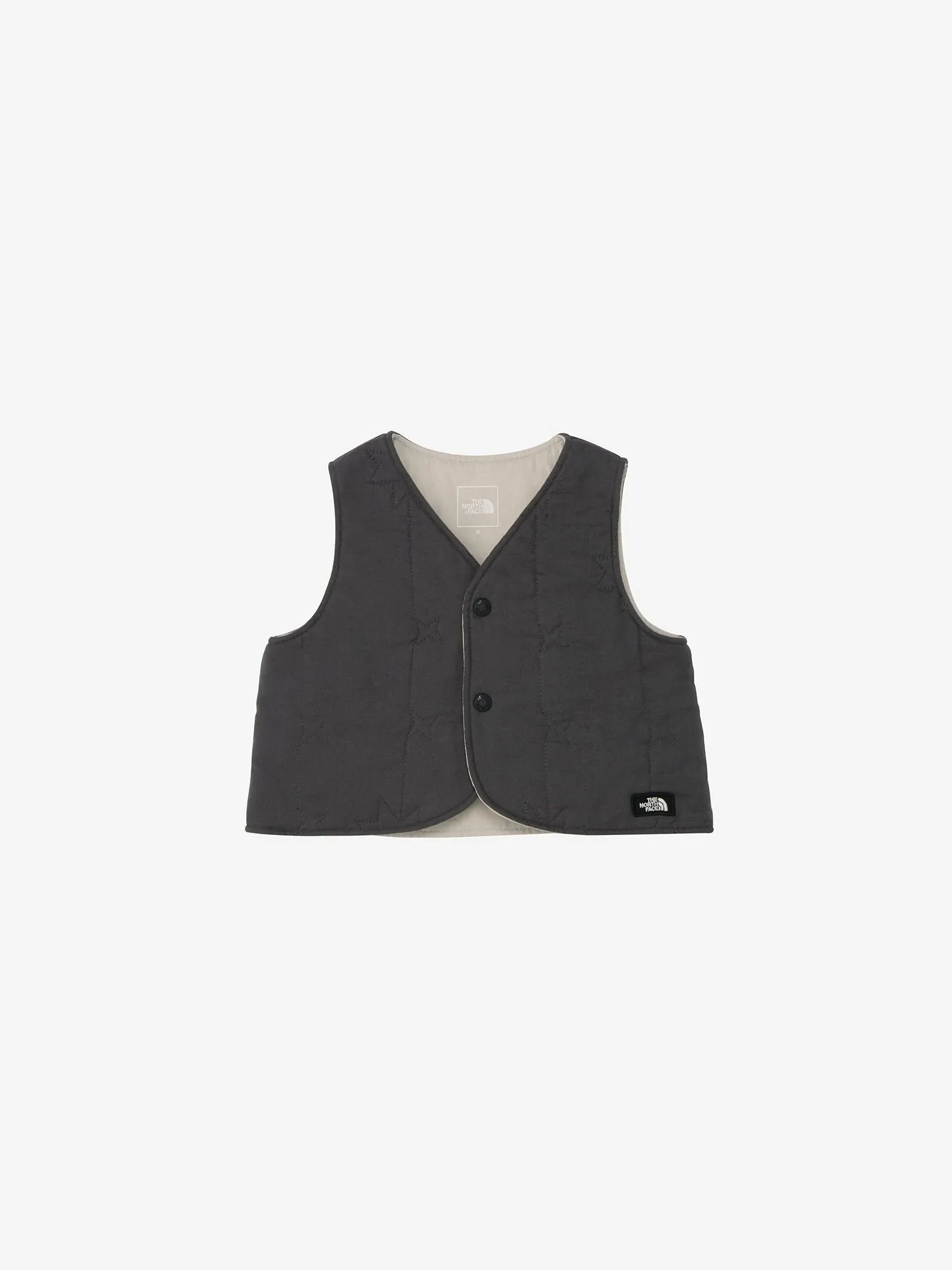 картинка Стеганый жилет Детский The North Face, Graphite Gray от магазина Одежда+