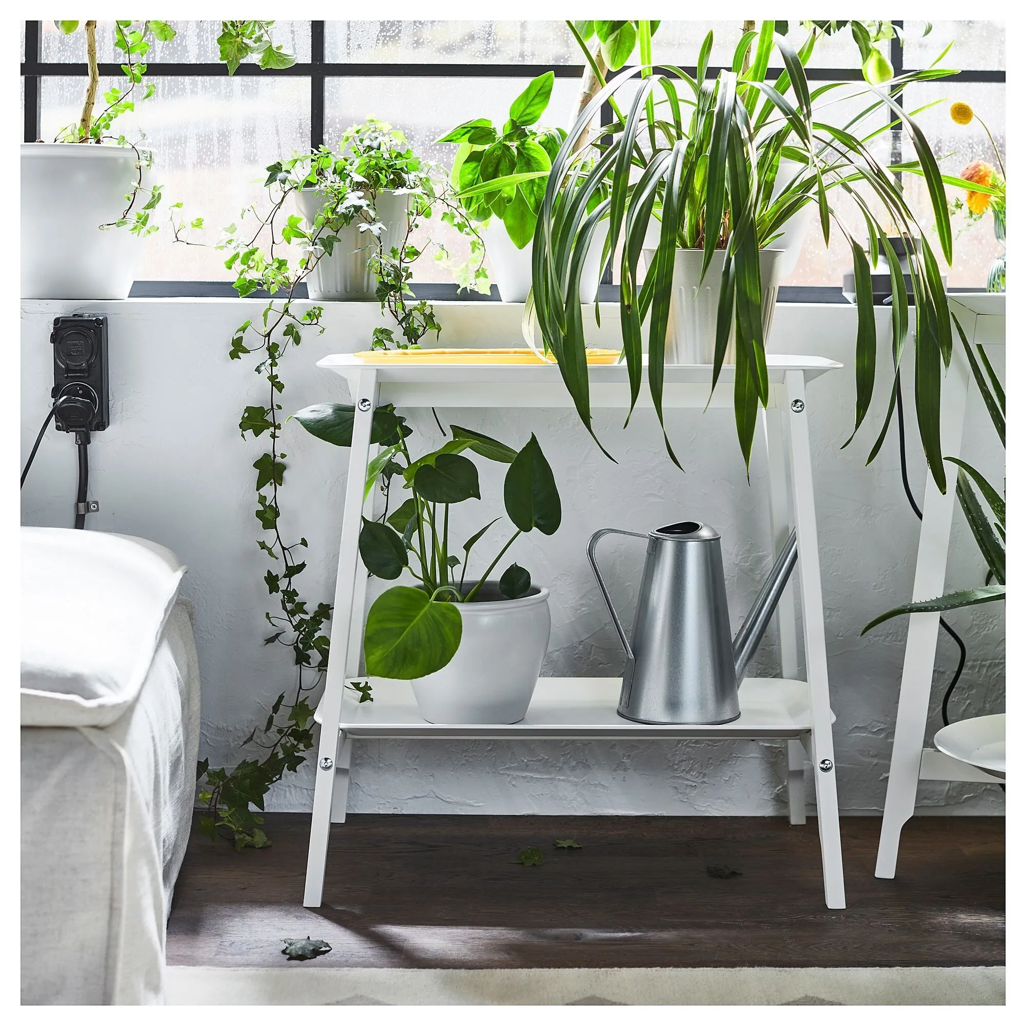 картинка Подставка для растений, белая, 63 см, ALPVIDE IKEA от магазина Одежда+
