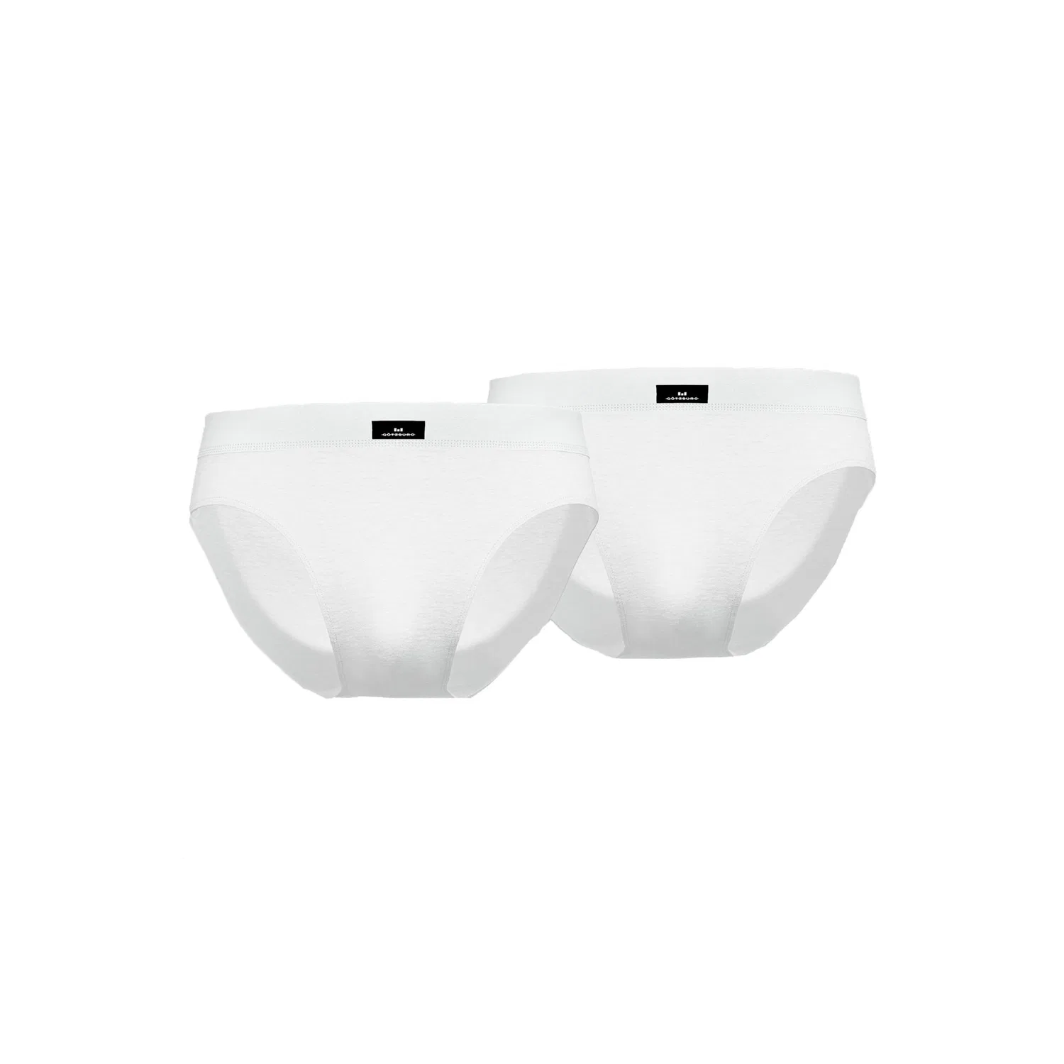 картинка Мужские слипы из хлопка с эластаном Götzburg, White/Black от магазина Одежда+